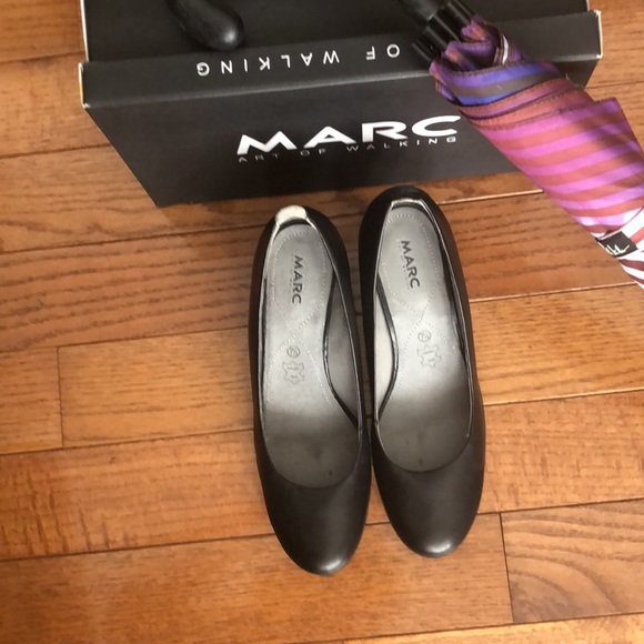 MARC Perla 2 Leather Black Shoes - Picture 3 of 12